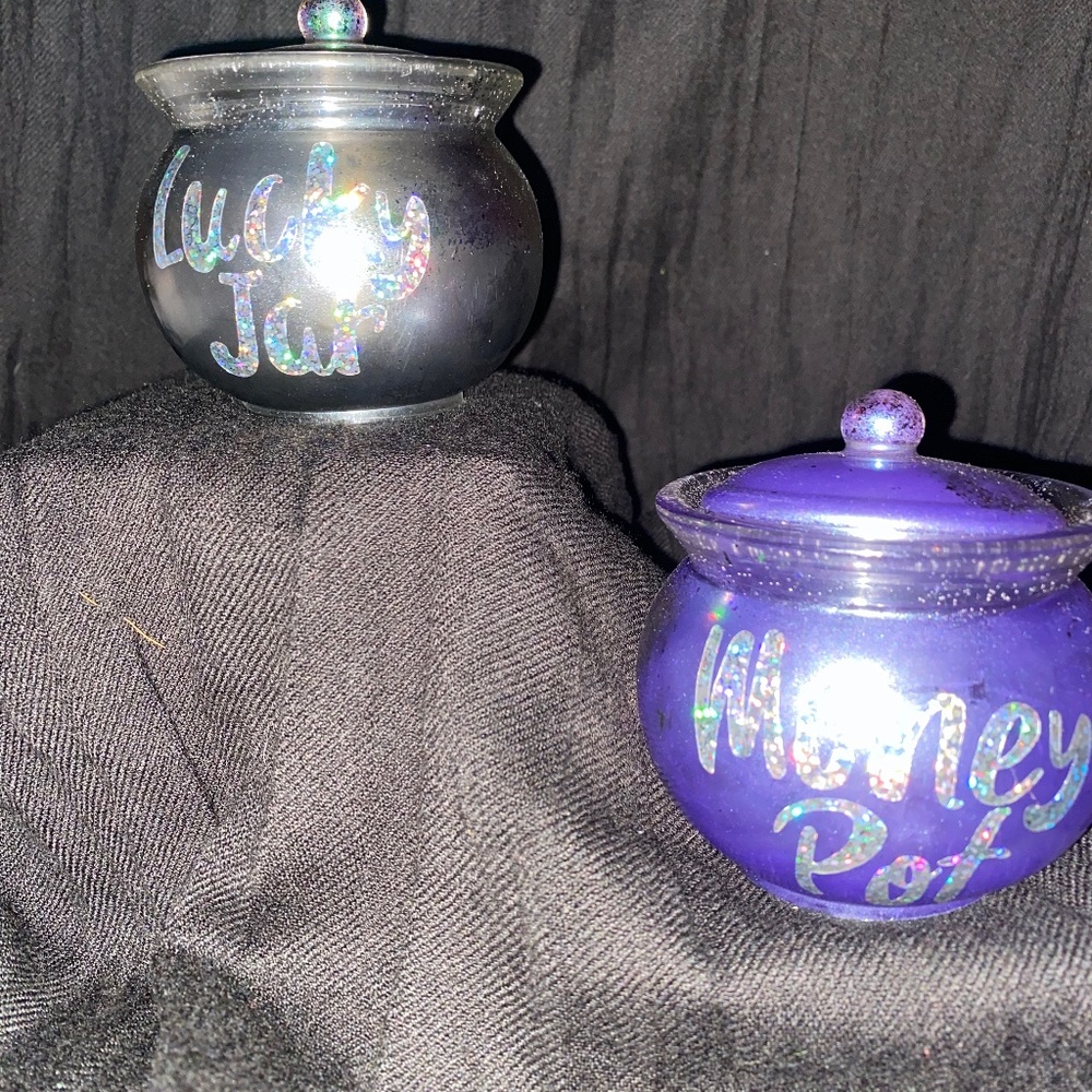 Magic smoke wishing jars #r007